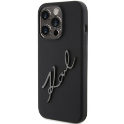 Karl Lagerfeld KLHCP15LSKSBMCK Back Case for Apple iPhone 15 Pro