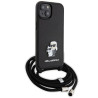 Karl Lagerfeld KLHCP15MSAKCPSK Back Case for Apple iPhone 15 Plus / 14 Plus