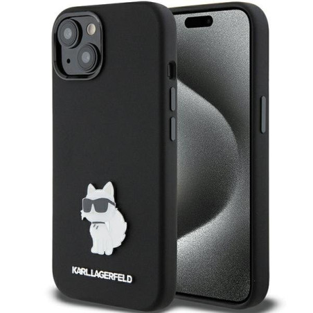 Karl Lagerfeld KLHCP15MSMHCNPK Back Case for Apple iPhone 15 Plus / 14 Plus