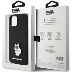 Karl Lagerfeld KLHCP15MSMHCNPK Back Case for Apple iPhone 15 Plus / 14 Plus