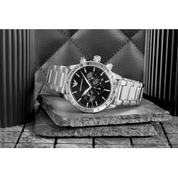 Emporio Armani Mario AR11241 Stainless Steel Quartz Watch 43mm