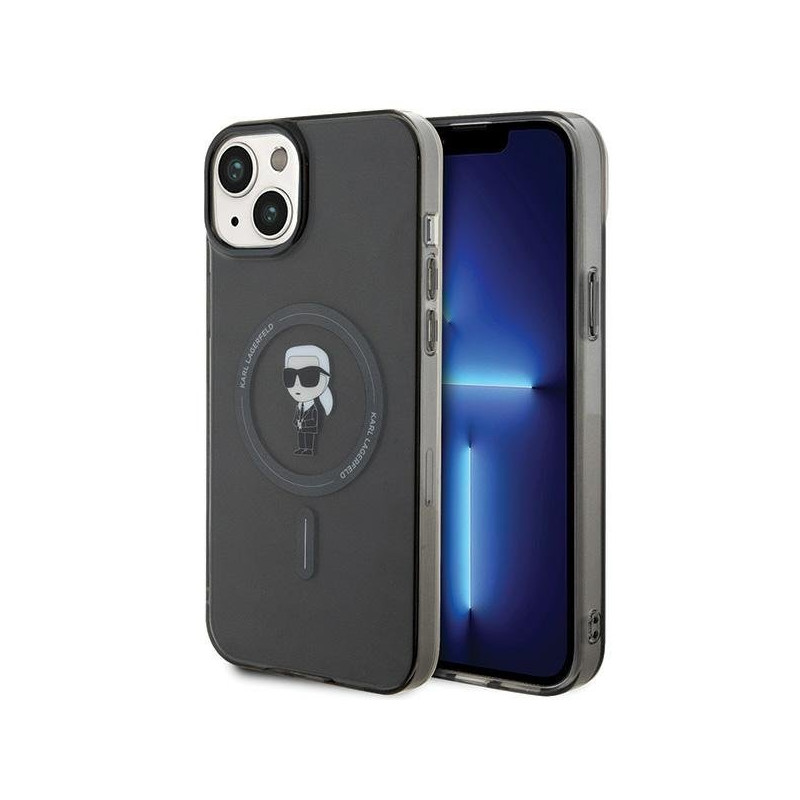 Karl Lagerfeld KLHMP15MHFCKNOK Back Case for Apple iPhone 15 Plus / 14 Plus