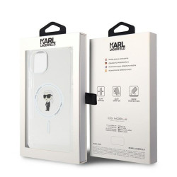 Karl Lagerfeld KLHMP15MHFCKNOT Back Case for Apple iPhone 15 Plus / 14 Plus