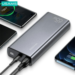 Usams PB59 Fast Charge Powerbank 65W 2xQC3.0+PD 30 000mAh
