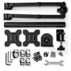 Nedis MMDOS110BK Desktop Monitor Mount with Full Motion 15-32" / 8kg / VESA 75x75 / 100x100