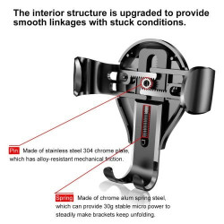 Baseus SUYL-XP0S Osculum Gravity Car Phone Mount