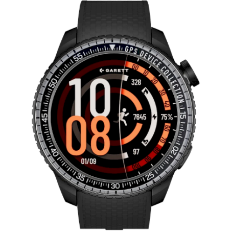 Garett Compass GPS Smartwatch black