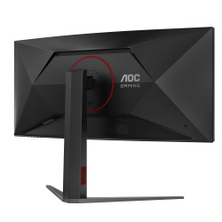 AOC G4 CU34G4Z computer monitor 86.4 cm (34") 3440 x 1440 pixels Wide Quad HD LED Black, Red