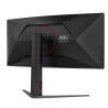 AOC G4 CU34G4Z kompiuterio monitorius 86,4 cm (34") 3440 x 1440 pikseliai Wide Quad HD LED Juoda, Raudona