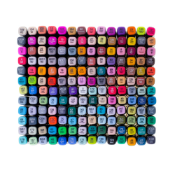 RoGer Double-sided alcohol markers 168pcs