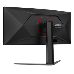 AOC G4 CU34G4Z kompiuterio monitorius 86,4 cm (34") 3440 x 1440 pikseliai Wide Quad HD LED Juoda, Raudona