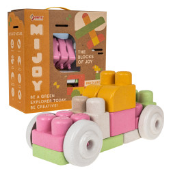 RoGer BIO Construction blocks for babies 43 pcs.