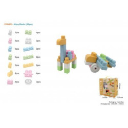 RoGer BIO Construction blocks for babies 43 pcs.