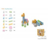 RoGer BIO Construction blocks for babies 43 pcs.