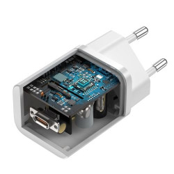 Baseus Super Si Quick Charger 25W with USB-C and Cable USB-C 1m