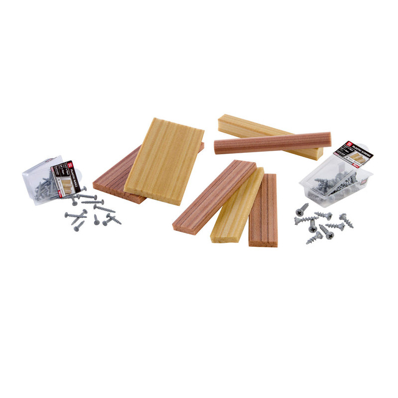 Little Tikes Creative Construction Wood, Nails and Screw Bundle