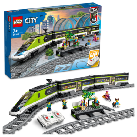 LEGO City 60337 Express Passenger Train Construction