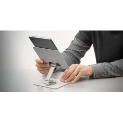 Mars Gaming MA-RST 2in1 Aluminum Alloy Stand for tablets 360° / 13" / Silver