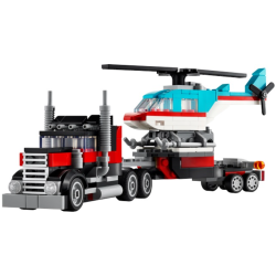 LEGO 31146 Flatbed Truck with Helicopter Constructor