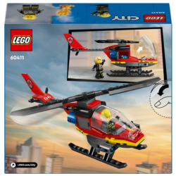 LEGO 60411 Fire Rescue Helicopter Constructor
