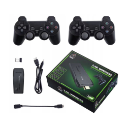 RoGer Retro Portable Console + 2 Gamepads / 21000 games / HDMI
