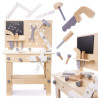 RoGer Wooden Workshop with Tools for Kids