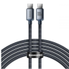 Baseus Crystal Shine Cable USB-C 100W 2m