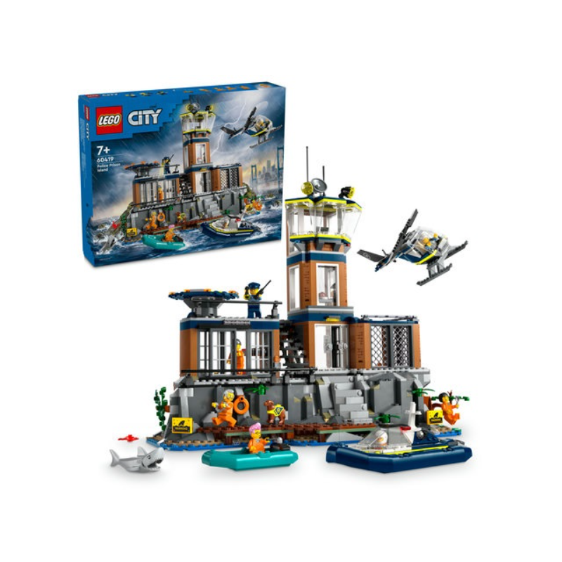 LEGO 60419 Police Prison Island Constructor