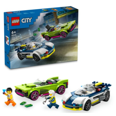 Lego 60415 Police Car and Muscle Car Chase Constructor
