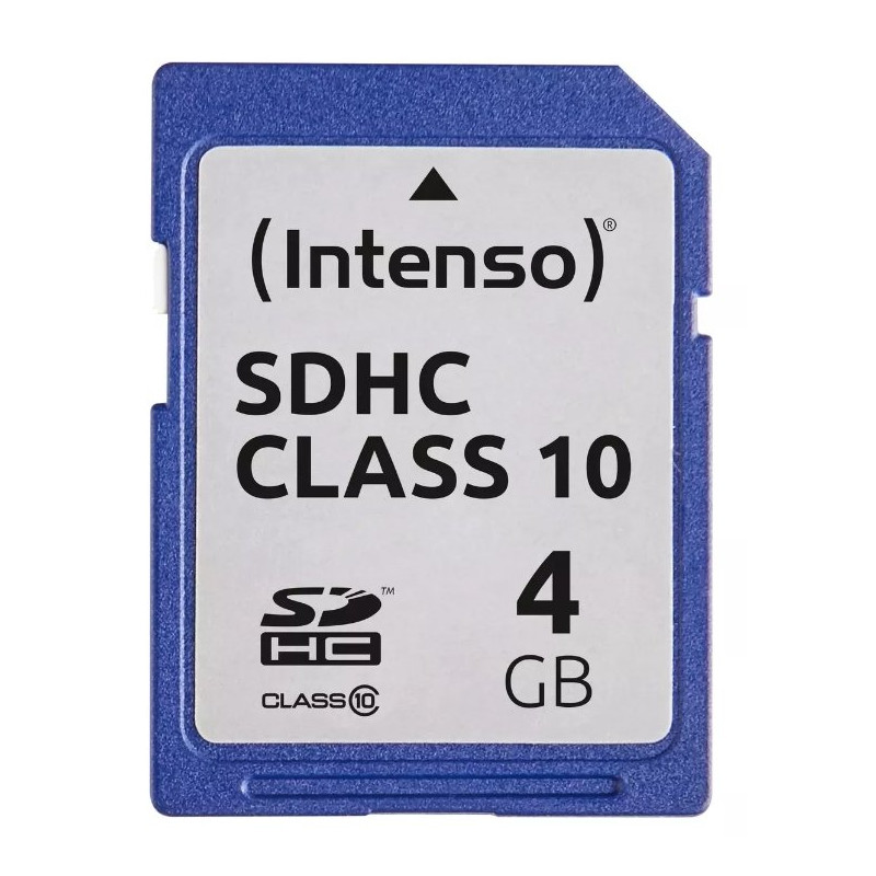 Intenso Class 10 SDHC Memory Card 4GB