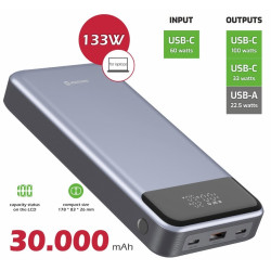 Swissten Power Bank 133W 30000 mAh