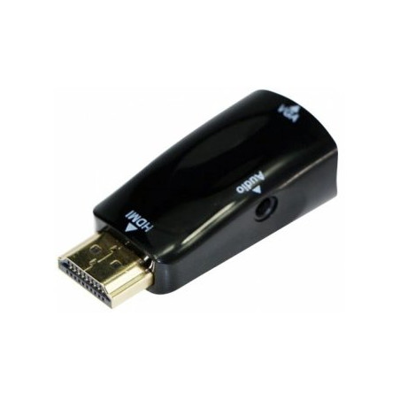 Gembird  Adapter VGA to HDMI  + 3.5mm jack / Full HD