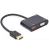 Gembird Adapter VGA to HDMI