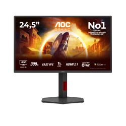 AOC G4 Q25G4SR kompiuterio monitorius 62,2 cm (24.5") 2560 x 1440 pikseliai Quad HD LED Juoda, Raudona