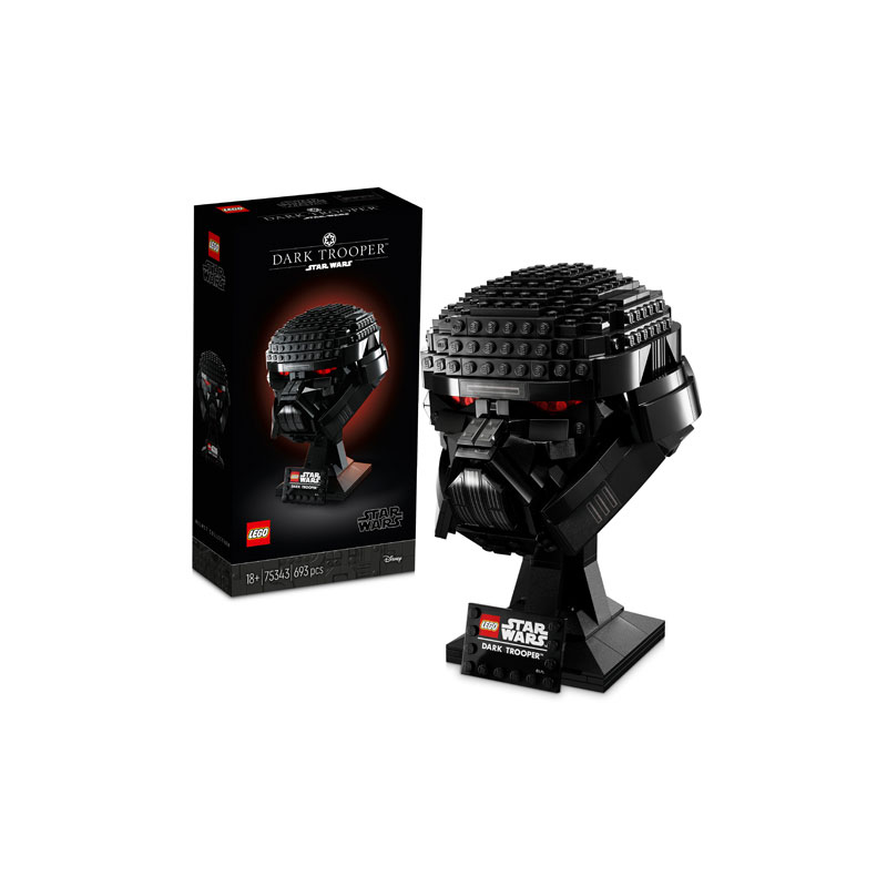 LEGO 75343 Dark Trooper Helmet Constructor