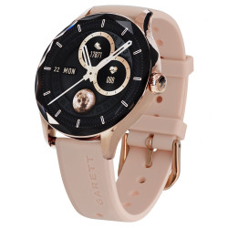 Garett Smartwatch Viva gold steel AMOLED / IP67 / Find your phone / Music playback control