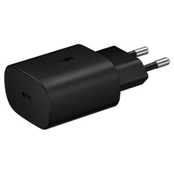 Samsung Z Flip5 Starter Pack USB-C 25W Charger + Transparent Back Case