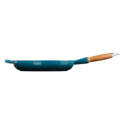 Le Creuset Cast iron pan with wooden handle Ø28cm