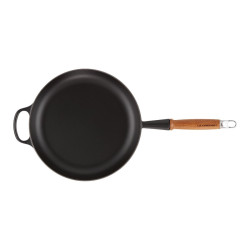 Le Creuset Cast iron pan with wooden handle Ø28cm