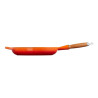 Le Creuset Cast iron pan with wooden handle Ø28cm