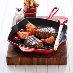 Le Creuset Cast iron grill pan square 26x26cm
