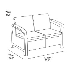 Keter Corfu Garden furniture set
