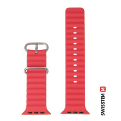 Swissten Marine Silicone Band for Apple Watch 42 / 44 / 45 / 49 mm