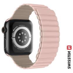 Swissten Silicone Magnetic Band for Apple Watch 42 / 44 / 45 / 49 mm