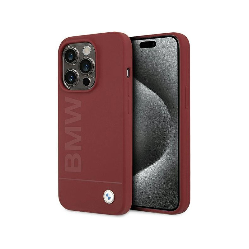 BMW BMHMP15LSLBLRE Back Case for Apple iPhone 15 Pro