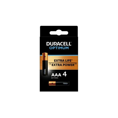 Duracell Optimum AAA Batteries 4pack