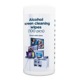Gembird Alcohol Screen Cleaning Wipes 100pcs