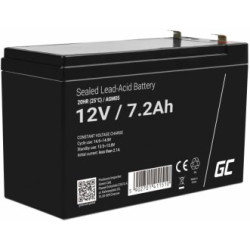 Green Cell Accumulator AGM / VRLA / 12V / 7.2Ah