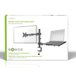 Nedis MMSISNB110BK Monitor and Laptop Mount 1 screen 15''–32''