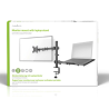Nedis MMSISNB110BK Monitor and Laptop Mount 1 screen 15''–32''